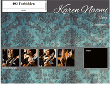 Tablet Screenshot of karennaomi.com